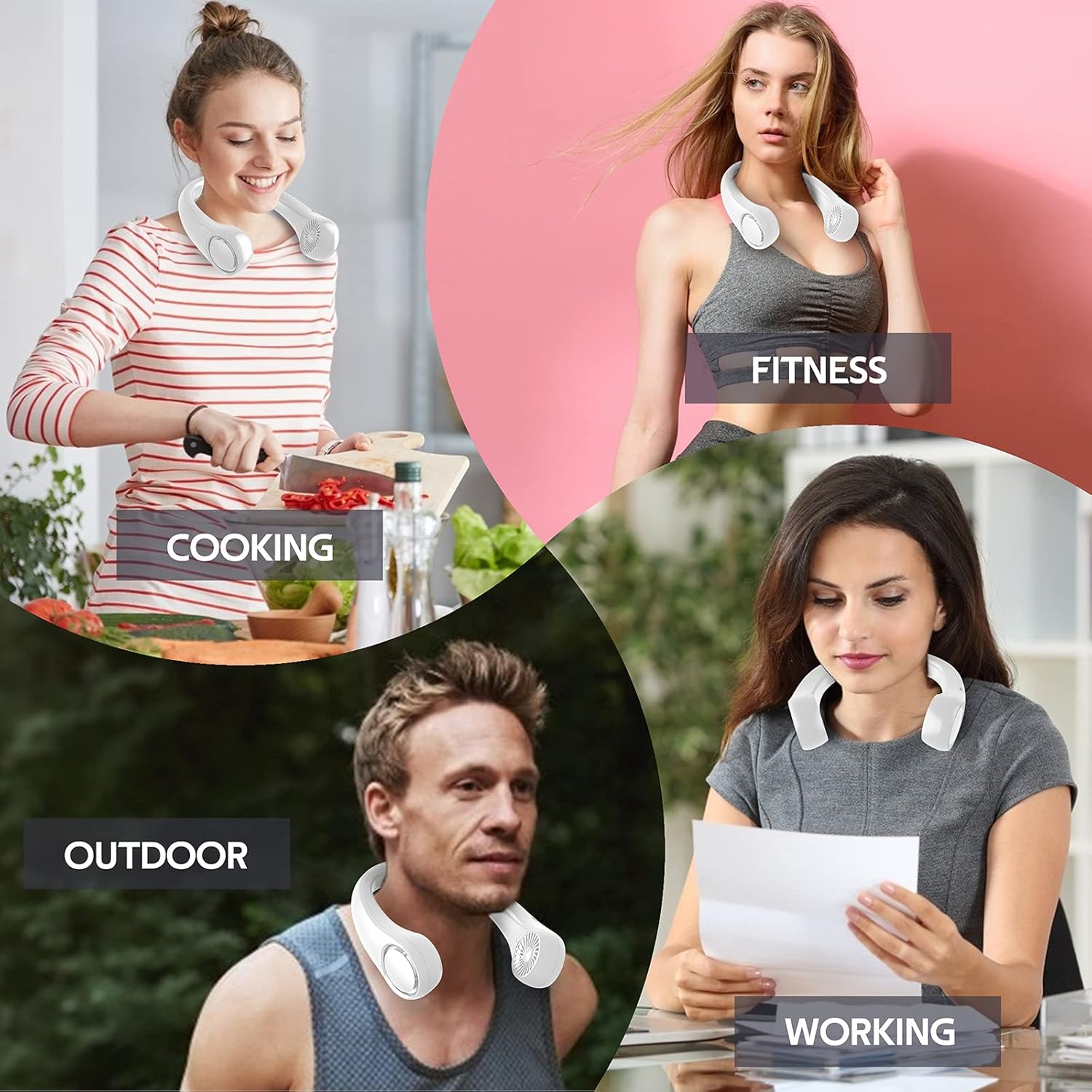 Portable Neck Fan