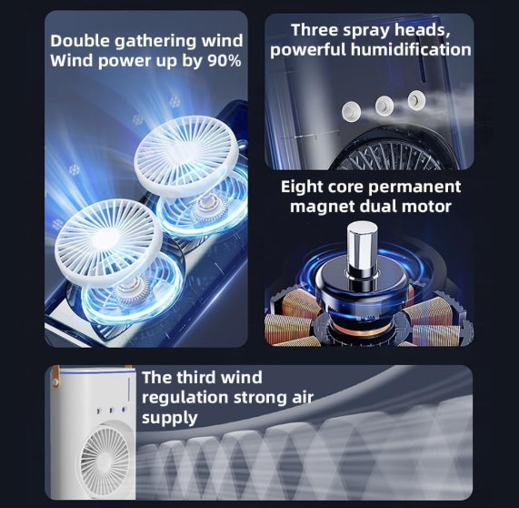 double ended mist cooler
